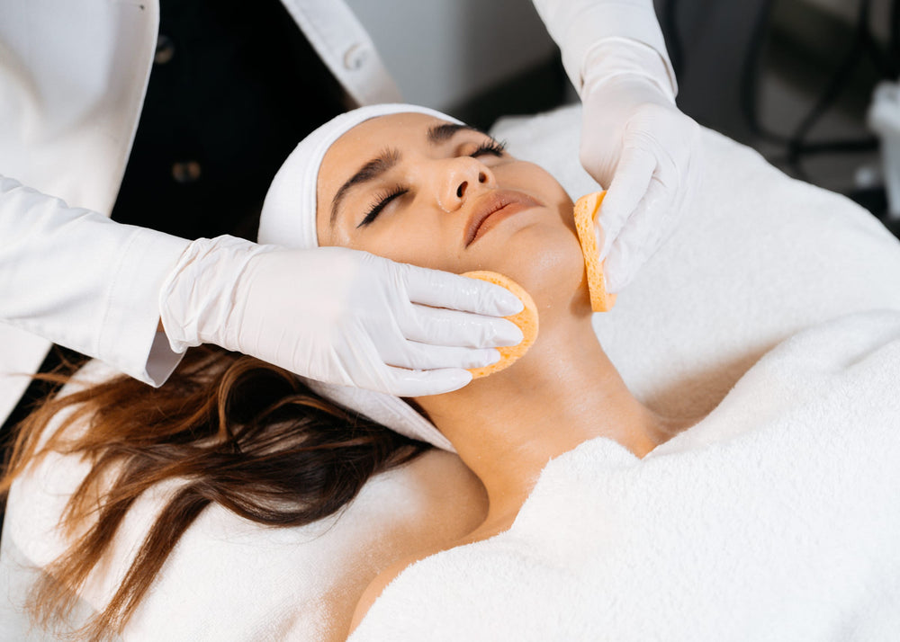 Professional chemical peel treatment in Orange County